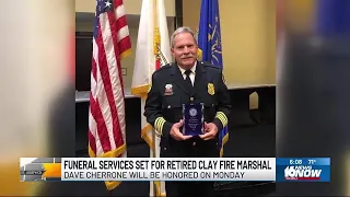 Funeral arrangements announced for retired Clay Fire Marshal Dave Cherrone