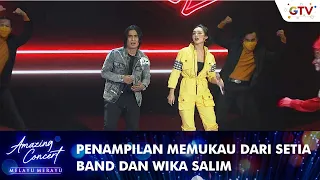 Download Setia Band feat Wika Salim - [SESUATU - HANCUR HATIKU] | AMAZING CONCERT MELAYU MERAYU GTV 2021 MP3