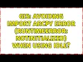 GIS Avoiding import arcpy error RuntimeError NotInitialized when using IDLE 5 Solutions