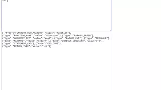 JAWS A Tokenizer Lexer and Parser in 247 lines of javascript