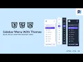 Sidebar With Theme - HTML CSS JS