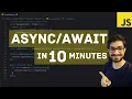 Async Await in JavaScript Tutorial