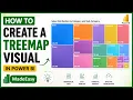 How to Create a Treemap Visual in Power BI Hierarchical Data Visualization Tutorial for Beginners