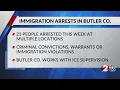 Immigration arrests in Butler Co