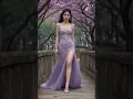 Lagu Asian Beauty Fashion Catwalk in Blossom Scene /็พไบบ+็พ่ฃ+็พๆฏ #ai #beauty #fashion