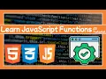 Learn JavaScript Functions JS Tutorial