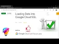 Loading Data into Google Cloud SQL GSP196 Solution
