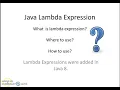 Java lambda expression easy explanation with code