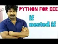 Python for EEE decision selection conditional branching statements python by seenusir