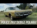 My First Restoration 1972 Dodge Polara Ex-Washington State Patrol Police Car