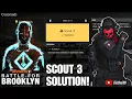 SCOUT 3 WEEK 3 SOLUTION Crossroads Manhunt Y7S1 - Battle for Brooklyn DLC