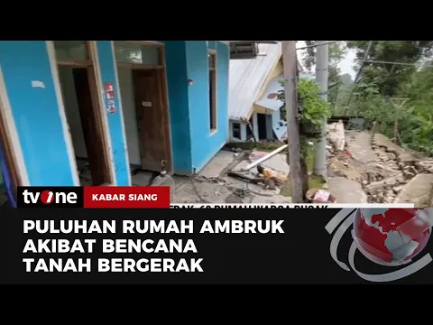 68 Rumah Warga Rusak Usai Diguncang Bencana Tanah Bergerak