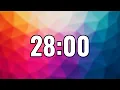 28 Minute Timer