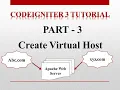 CodeIgniter 3 Tutorial - Create Virtual Host 3