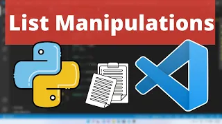 Python list operations List manipulation in python