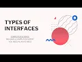 Types Of Interfaces 9th Class According New Book