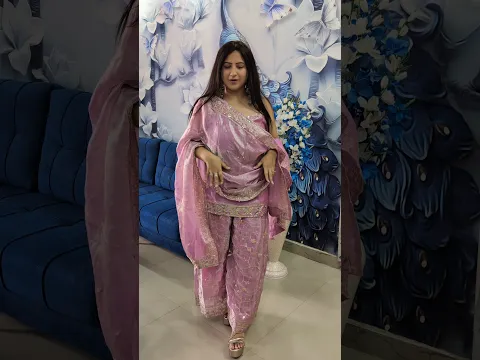 Beautiful Pink Sharara Suit for Festival Season | Diwali & Karwachauth Outfit #ytshorts #myntra