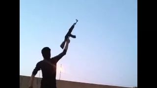 رمي رشاش أحمد شوقي الرماحي ابن الشنافيه 