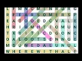 word search difficult level