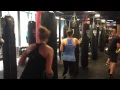 A typical day at Title Boxing Club Boston North Station
