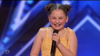 طفلة عمرها 12 عام أبهرت لجنة التحكيم برنامج المواهب الأمريكية مترجم American S Got Talent 2020 