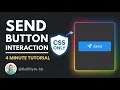 Send Button UI Animation Pure CSS
