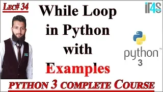Python Tutorial in Urdu Hindi While Loop in Python While Loop Example Programs in Python