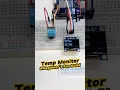 Live Temperature Humidity on OLED with DHT11