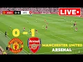 Download Lagu 🔴LIVE : MANCHESTER UNITED vs ARSENAL | Premier League 2025 | Match Live Now | Simulation Gameplay