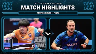 Shunsuke Togami vs Simon Gauzy | MS Final | #WTTAlmaty 2026