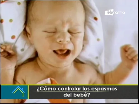 ¿Cómo controlar los espasmos del bebé?