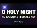 Download Lagu O Holy Night | KARAOKE - Female Key G