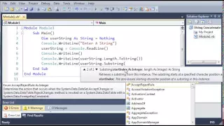 Visual Basic Tutorial - 20