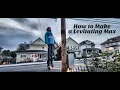 Stranger Things Halloween display with levitating Floating Max Diy Prop