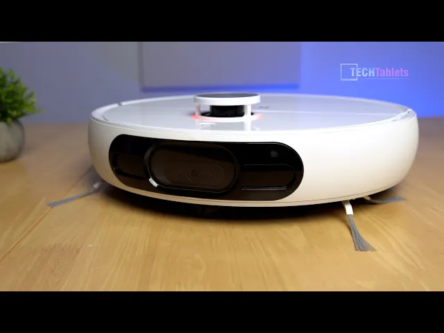 EZVIZ RS2 — робот-камера-пылесос, площадь уборки 300 м² на одной зарядке + влажная уборка с вращающимися щетками + голосовое управление