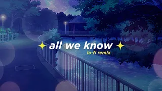 Download The Chainsmokers - All We Know (Alphasvara Lo-Fi Remix) MP3