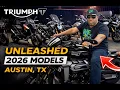 Lagu 2026 Triumph Unleashed: ALL New Models Revealed in Austin, TX | First Look