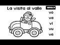 Letra Vv La Visita al Valle