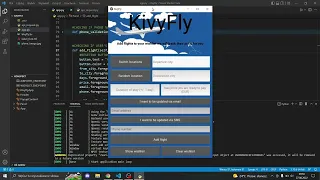 API 2022 flights tracking app sound on