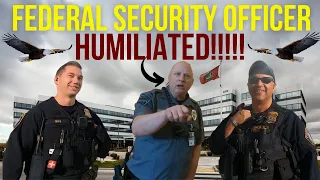 FEDERAL SECURITY OFFICER HUMILIATED