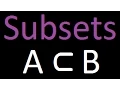 What is a subset