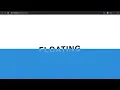 Floating Text Animation Using HTML CSS Loading Screen animation