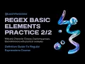 Regex Practice - Catch Repeats Match Names Quotes with Groups Backreferences