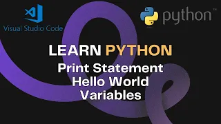 Python for Beginners Hello World Print Statement Variables Urdu Hindi