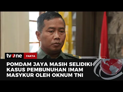 Keterangan Kadispen TNI soal Dugaan Imam Masykur Jual Obat Terlarang