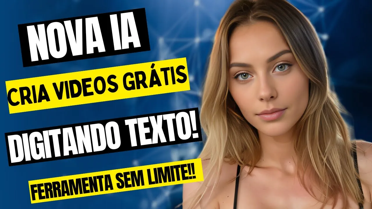 COMO CRIAR VIDEOS GRÁTIS COM INTELIGÊNCIA ARTIFICIAL SEM LIMITE DE USO FERRAMENTA ABSURDA