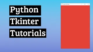 Tkinter Tutorials Customizing Main Window In tkinter In Hindi By Desi Programmer