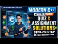 Programming In Modern C Week 3 Quiz Assignment Solution NPTEL Swayam July 2026 July Session