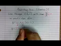 Point Slope Form from a Point and Slope fraction