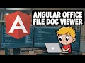 Build Angular Office File Doc Viewer to Render PDF DOCX PPT Excel Files Using ngx-doc-viewer in TS